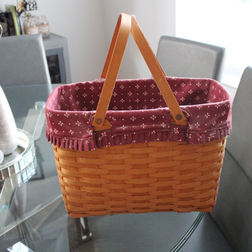 Longaberger Magazine Basket